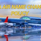 EVA Air Name Change Policy