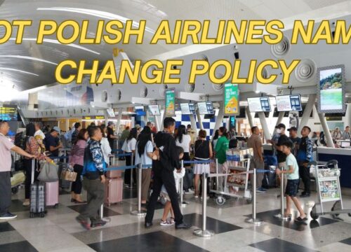 LOT Polish Airlines Name Change Policy