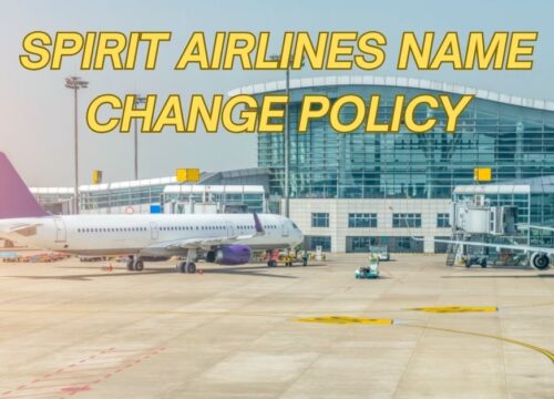 Spirit Airlines Name Change Policy