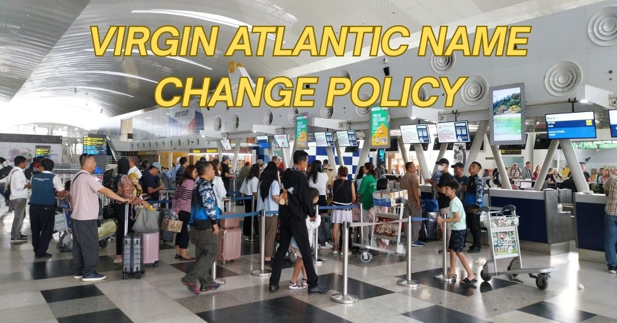 Virgin Atlantic Name Change Policy